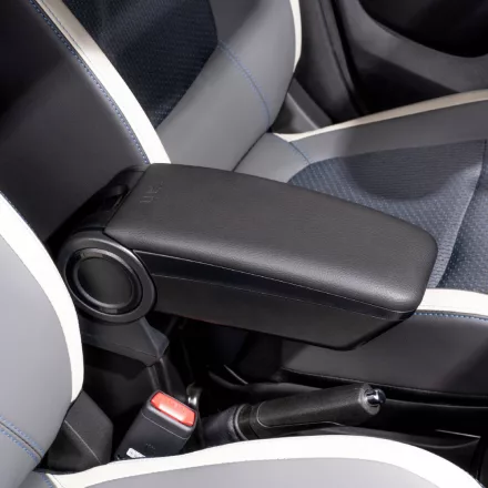 RATI Cotieră ARMSTER 3 FORD CONNECT 2018-2023  [negru,piele vegană,usb/aux cablu]