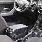 RATI Cotieră ARMSTER 3 DACIA LOGAN 2004-2016  [negru,piele vegană]