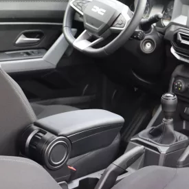   RATI Cotieră ARMSTER 3 DACIA LOGAN 2004-2016  [negru,piele vegană]