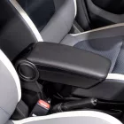 RATI Cotieră ARMSTER 3 DACIA LOGAN 2004-2016  [negru,piele vegană]