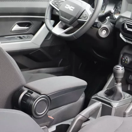 RATI Cotieră ARMSTER 3 DACIA LOGAN 2004-2016  [negru,material textil]