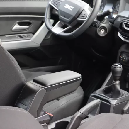 RATI Cotieră ARMSTER S DACIA LOGAN 2004-2016  [negru,piele vegană]