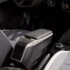 RATI Cotieră ARMSTER 2 SUZUKI SPLASH 2007-2014  [gri,piele vegană]