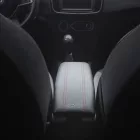 RATI Cotieră ARMSTER 3 SUZUKI SWIFT 2024- cu frână de mână manuală [negru,piele,cusături roşii]