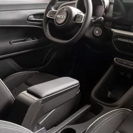   RATI Cotieră ARMSTER S FIAT 600 2024-  [negru,piele vegană]