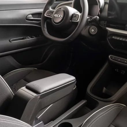RATI Cotieră ARMSTER S FIAT 600 2024-  [negru,piele vegană]