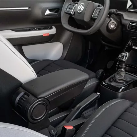 RATI Cotieră ARMSTER 3 FIAT GRANDE PANDA 2025-  [negru,piele vegană]