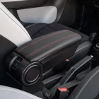RATI Cotieră ARMSTER 3 CITROEN E-C3 2024-  [negru,piele,cusături roşii]
