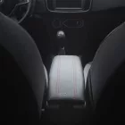 RATI Cotieră ARMSTER 3 FIAT GRANDE PANDA 2025-  [negru,piele,cusături roşii]