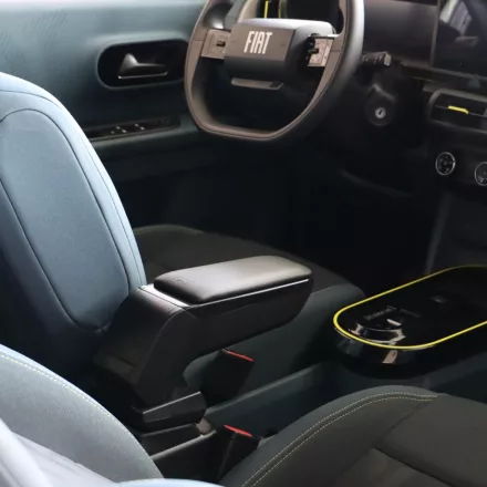 RATI Cotieră ARMSTER S FIAT GRANDE PANDA HYBRID 2024-  [negru,piele vegană]