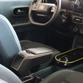   RATI Cotieră ARMSTER 2 FIAT GRANDE PANDA HYBRID 2024-  [gri,piele vegană]