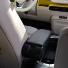 RATI Cotieră ARMSTER 3  montaj pe scaun RENAULT CLIO 2013-2020 fără cotieră originală [negru,piele vegană]