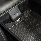 RATI Cotieră ARMSTER 3  montaj pe scaun HYUNDAI I20 2020- fără cotieră originală [negru,piele vegană,usb]