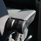 RATI Cotieră ARMSTER 3  montaj pe scaun DACIA LODGY 2015-2020 cu cotieră originală [negru,material textil,PP]