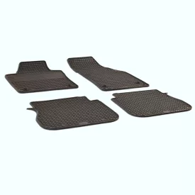   GUZU covoraș de cauciuc VW CADDY 2004-2020  [negru,cauciuc,4 bucăţi/set]