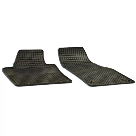 GUZU covoraș de cauciuc VW CADDY 2004-2020  [negru,cauciuc,2 bucăţi/set]