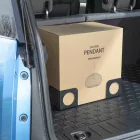 RATI NOOK - Sistem de depozitare auto [negru reciclat]